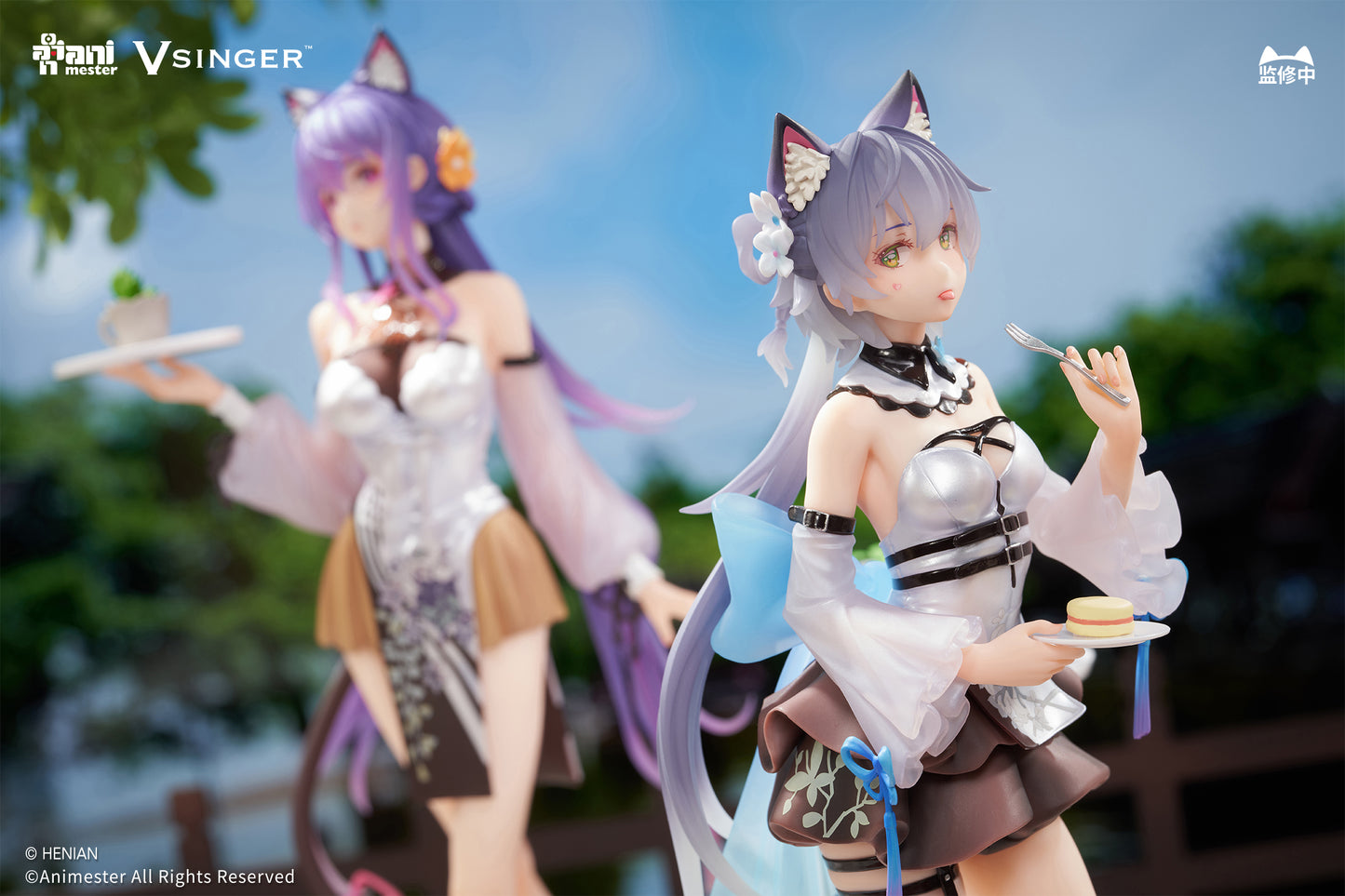 PREORDER AniMester - Luo Tianyi & Mo Qingxian Tea Time Melody Ver. 1/7 Scale Figure (Licensed) Set of 2