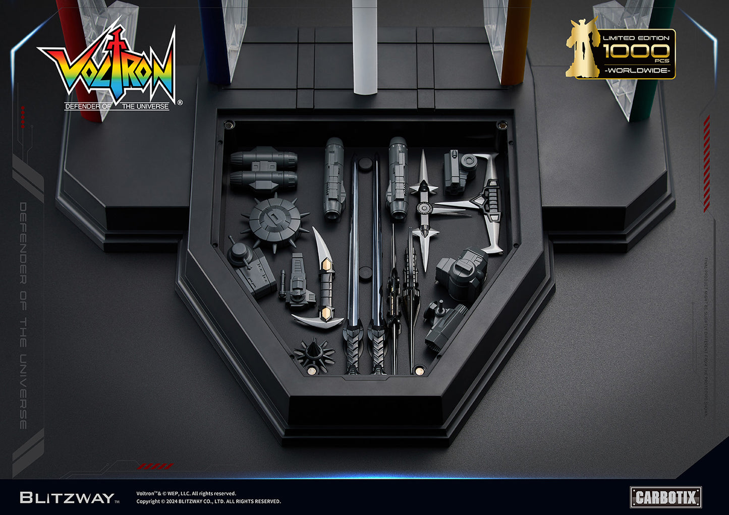 PREORDER Blitzway Carbotix Black Voltron Base BW-CA-11102