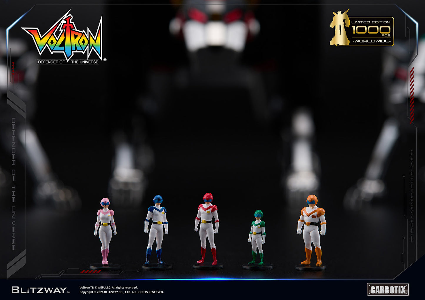 PREORDER Blitzway Carbotix Black Voltron BW-CA-11101