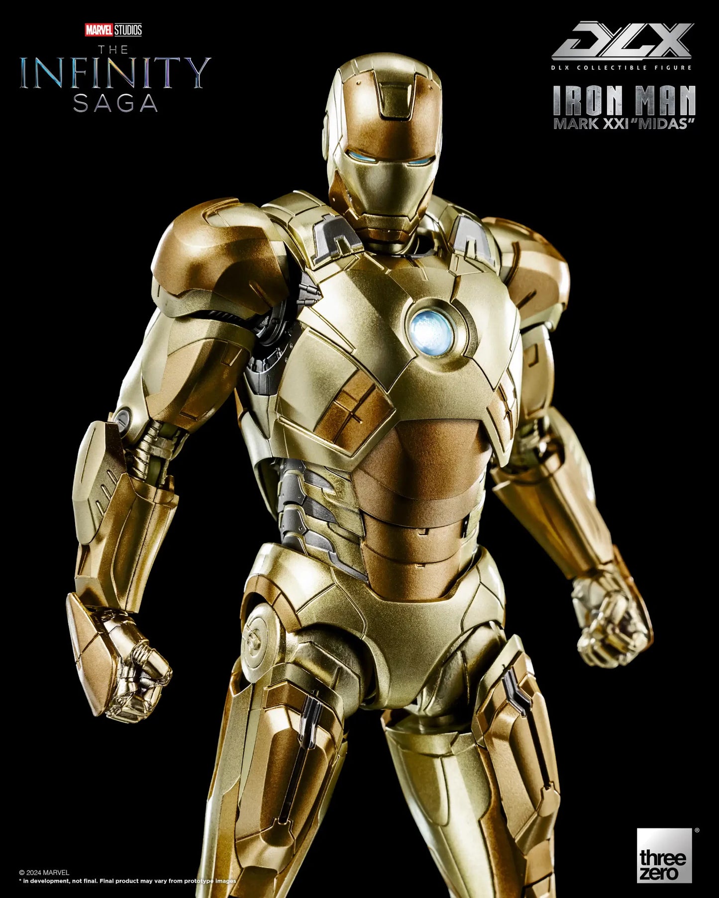 PREORDER Threezero Marvel The Infinity Saga DLX Iron Man Mark XXI Midas 3Z08300C0