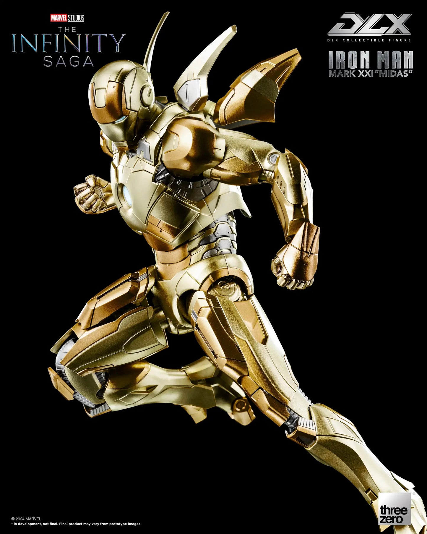 PREORDER Threezero Marvel The Infinity Saga DLX Iron Man Mark XXI Midas 3Z08300C0