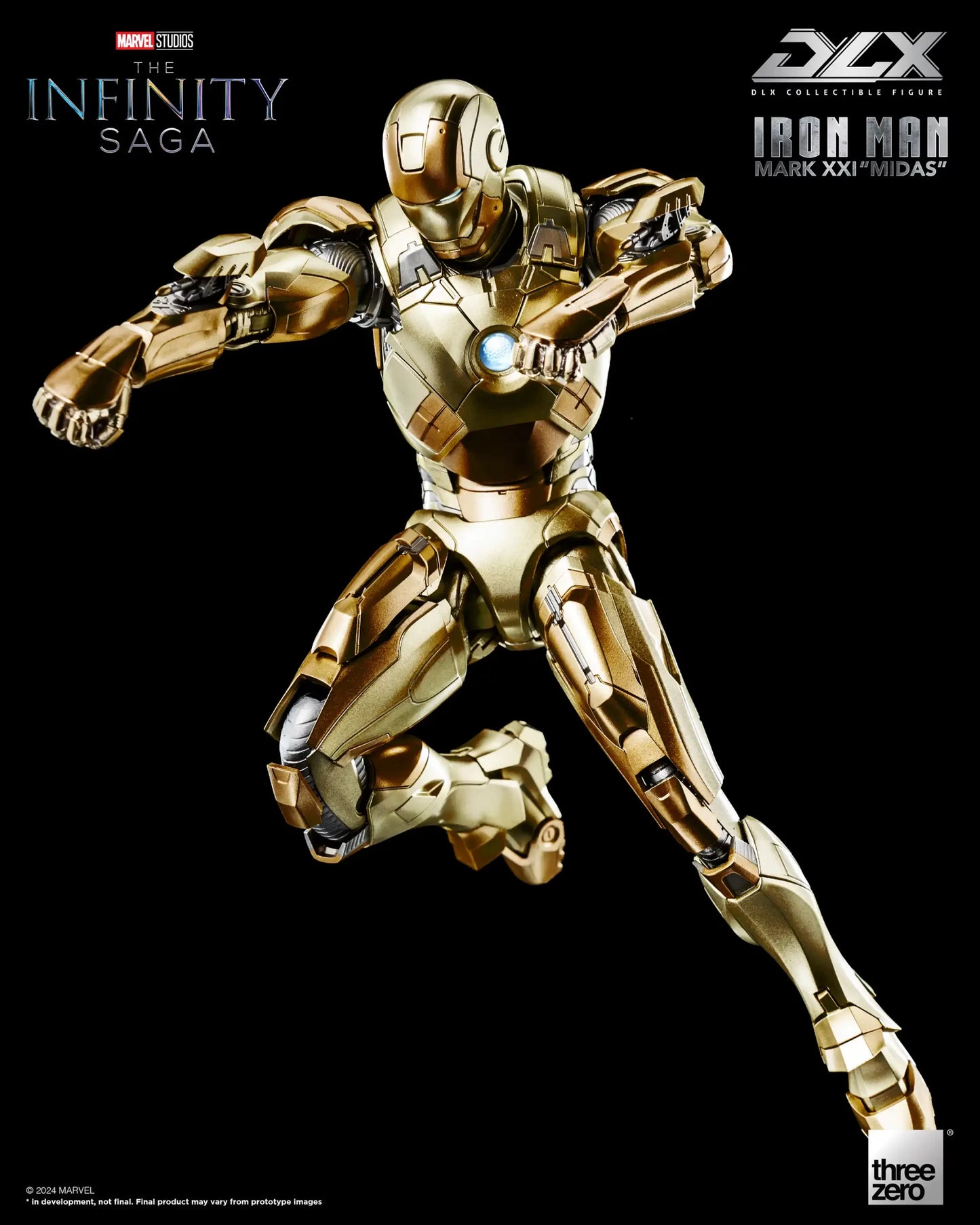 PREORDER Threezero Marvel The Infinity Saga DLX Iron Man Mark XXI Midas 3Z08300C0