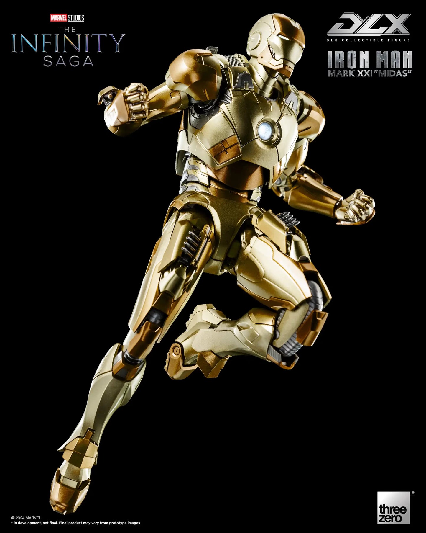 PREORDER Threezero Marvel The Infinity Saga DLX Iron Man Mark XXI Midas 3Z08300C0