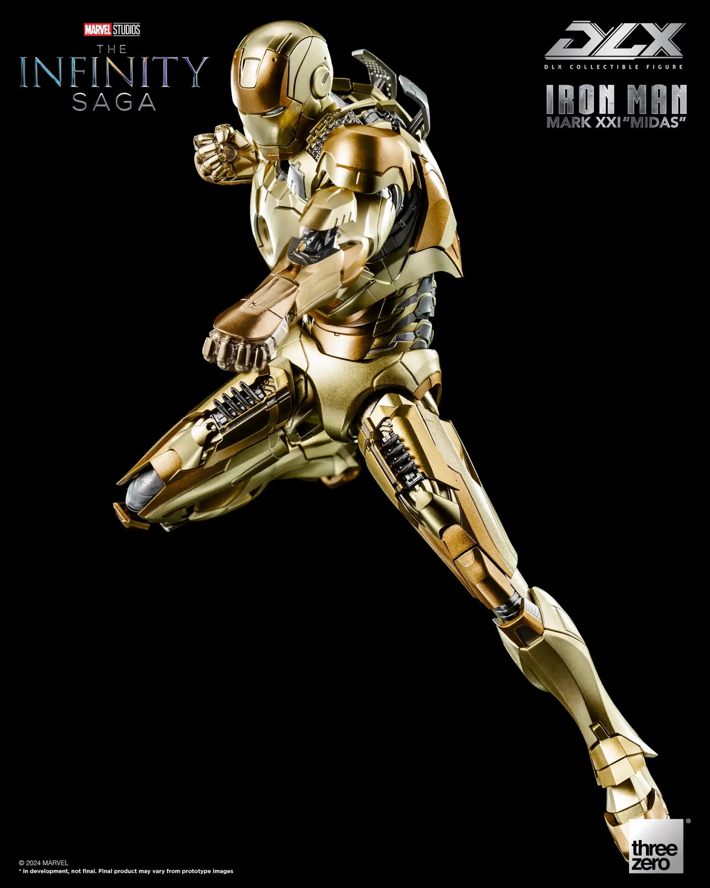 PREORDER Threezero Marvel The Infinity Saga DLX Iron Man Mark XXI Midas 3Z08300C0