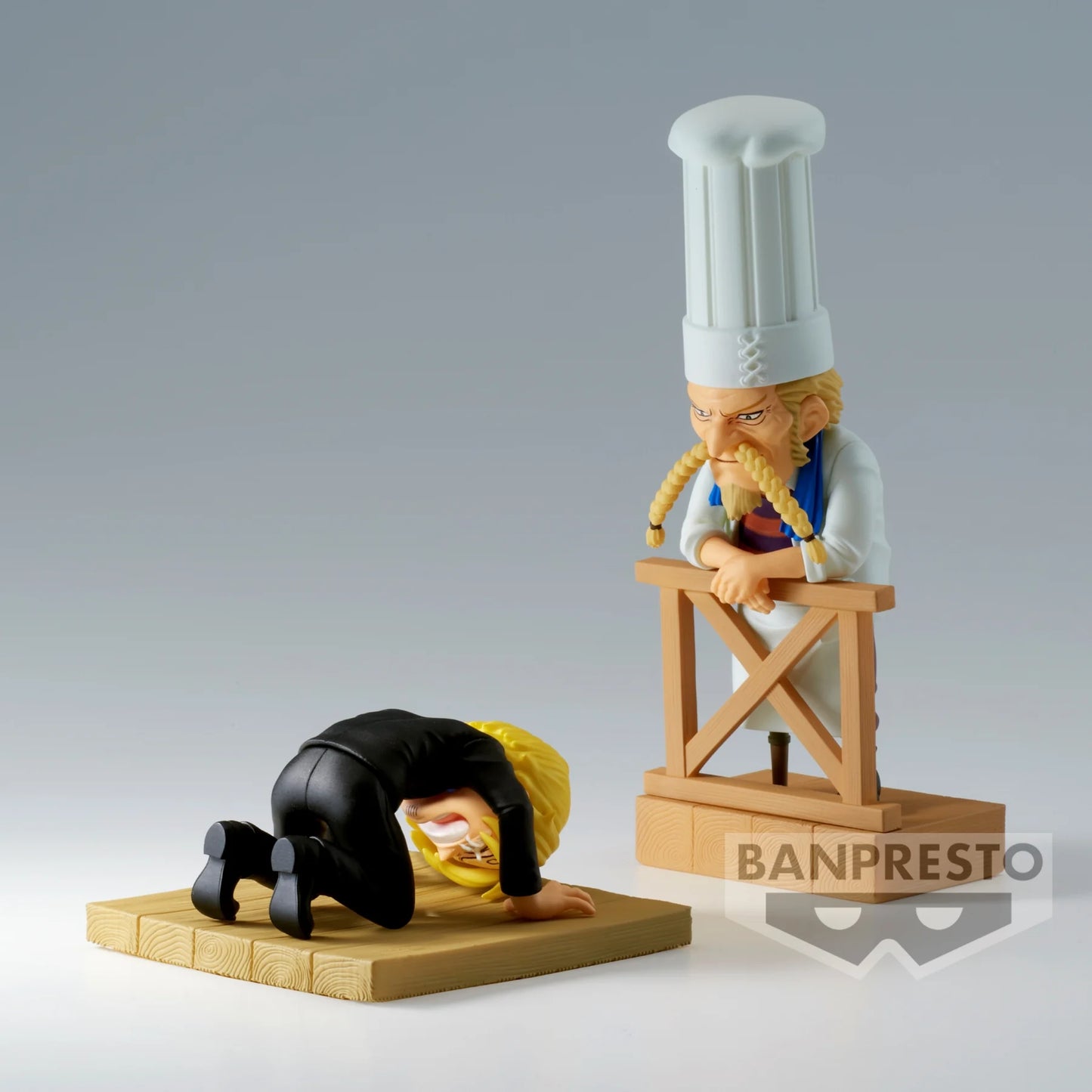 PREORDER One Piece World Collectable Figure Log Stories Sanji & Zeff 2
