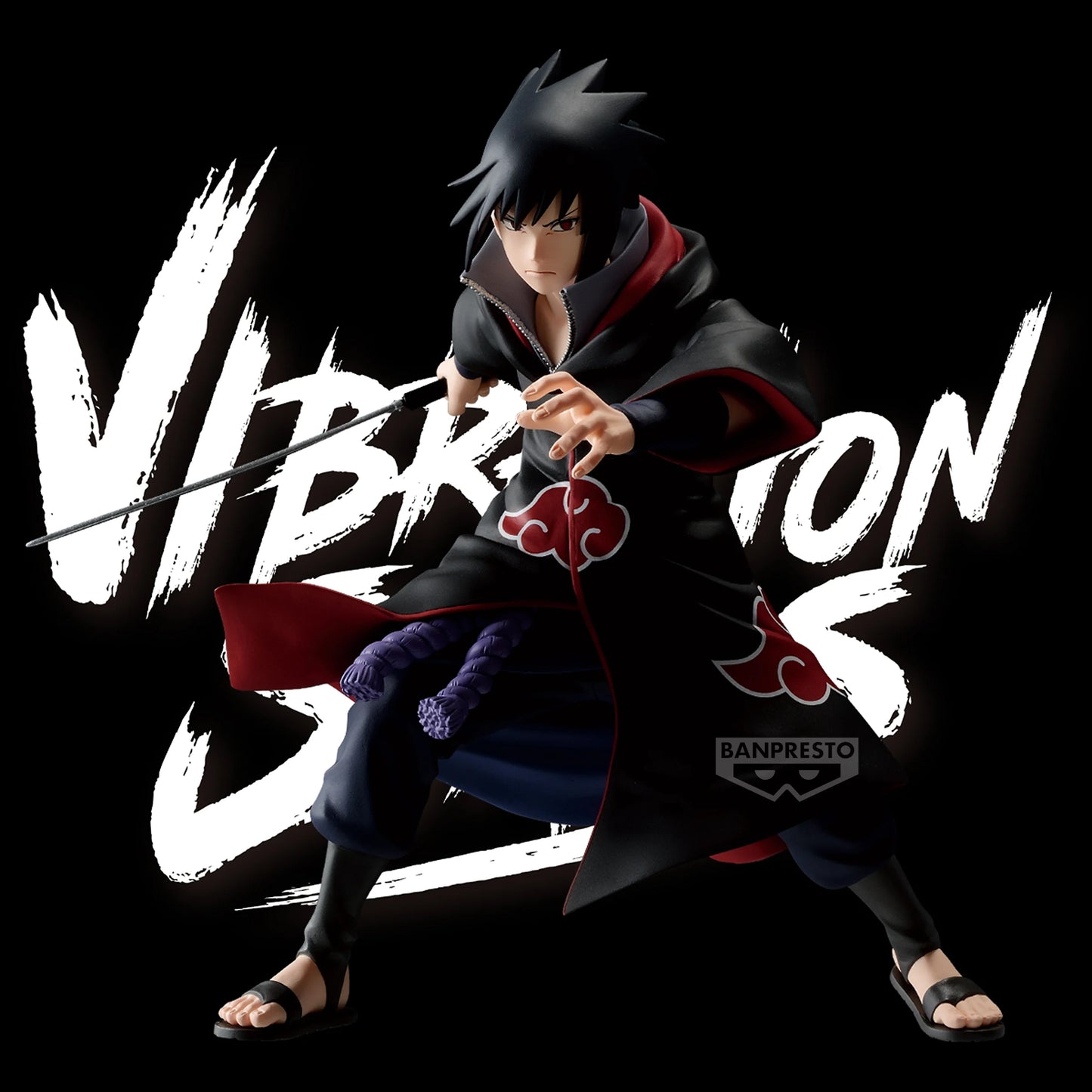 PREORDER NARUTO SHIPPUDEN - Uchiha Sasuke - Figure Vibration Stars 15cm