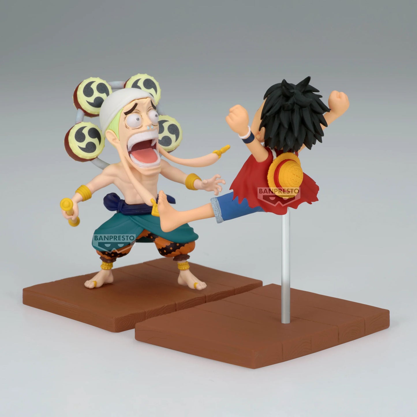 PREORDER ONE PIECE - Luffy & Enel - Figure WCF-Log Stories 7cm