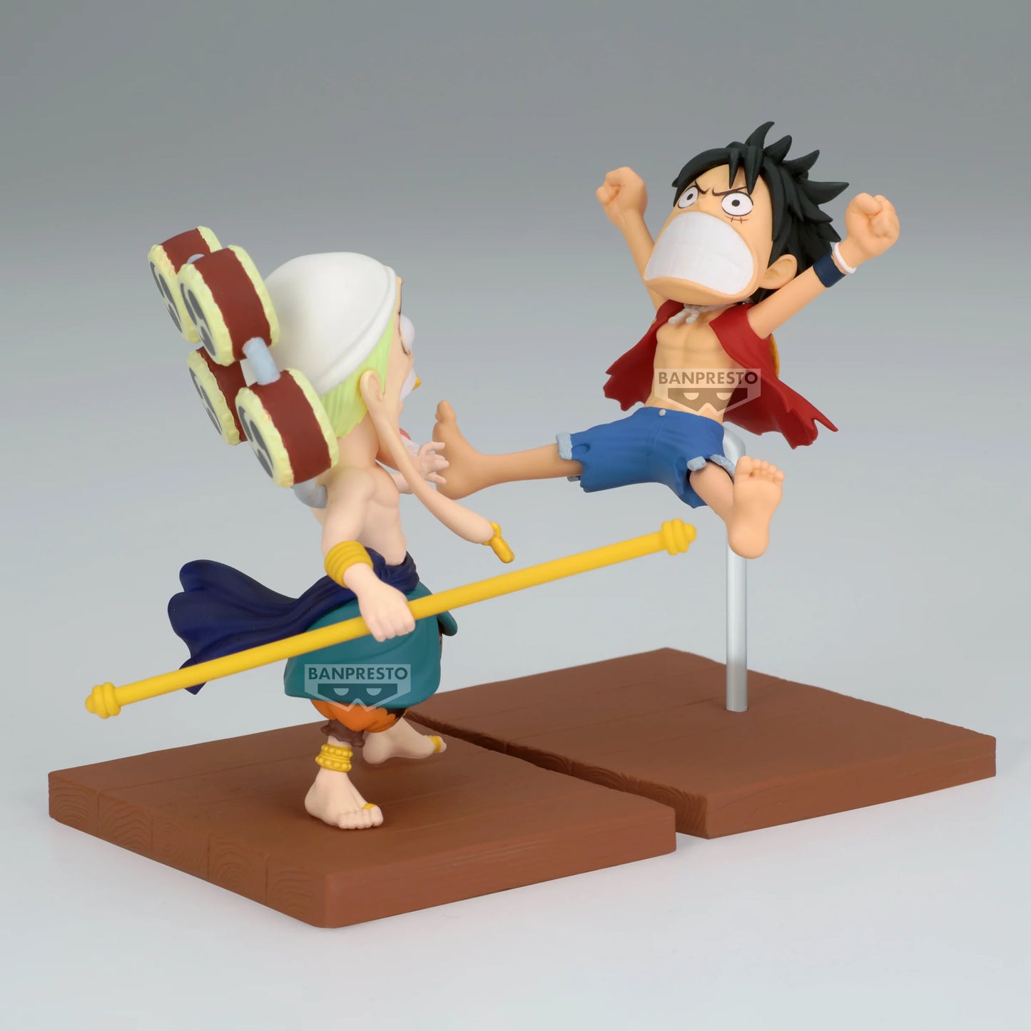 PREORDER ONE PIECE - Luffy & Enel - Figure WCF-Log Stories 7cm