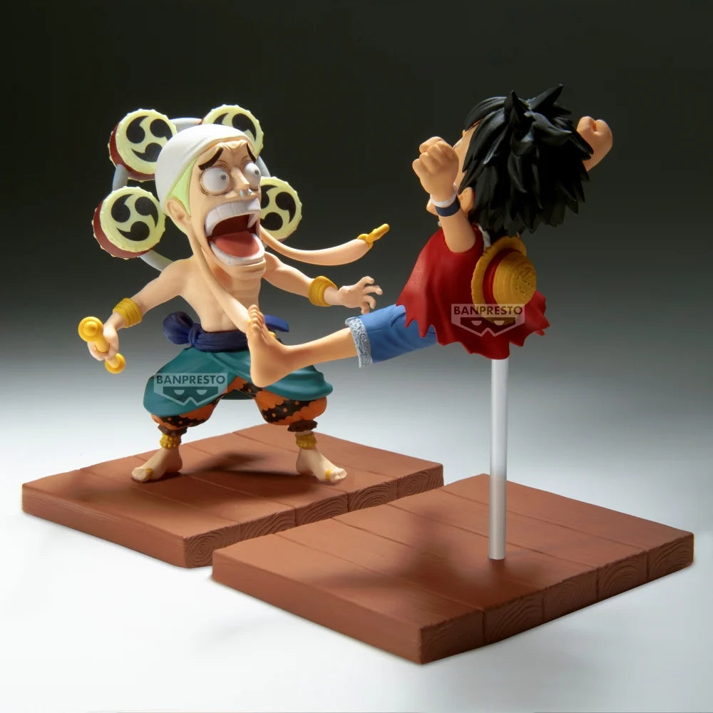 PREORDER ONE PIECE - Luffy & Enel - Figure WCF-Log Stories 7cm