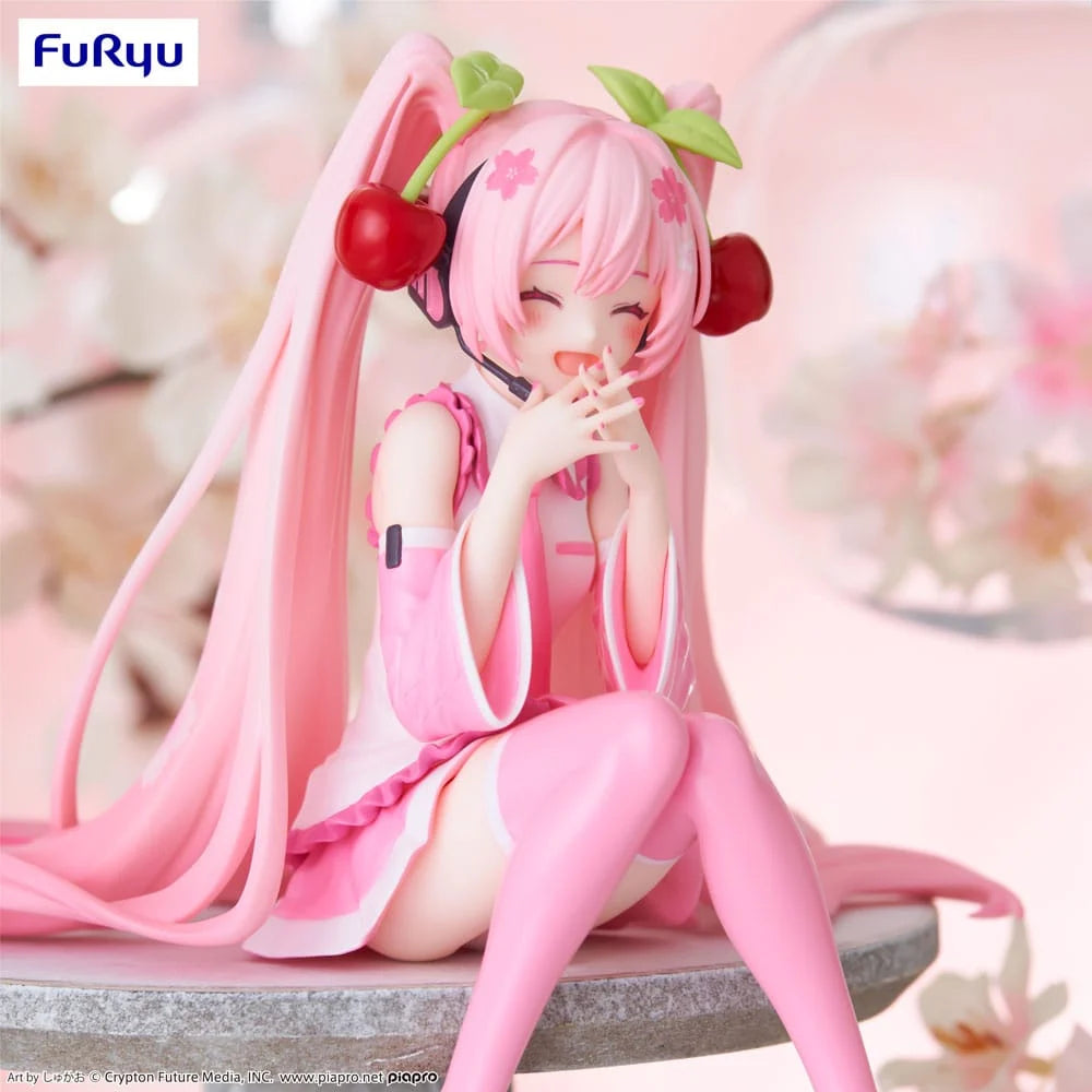 PREORDER Hatsune Miku Noodle Stopper Figure -Sakura Miku 2023 Smile ver.-