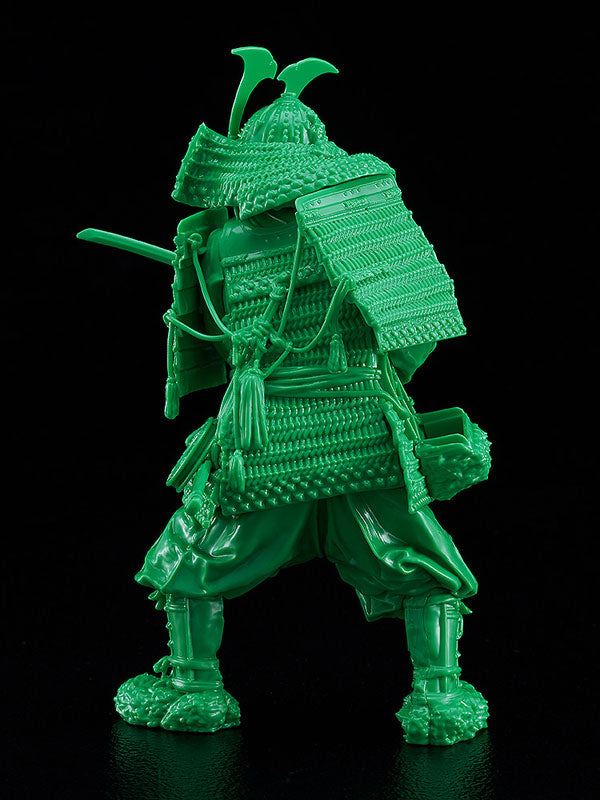 PREORDER PLAMAX 1/12 Kamakura Period Armored Warrior: Green Color Edition Plastic Model