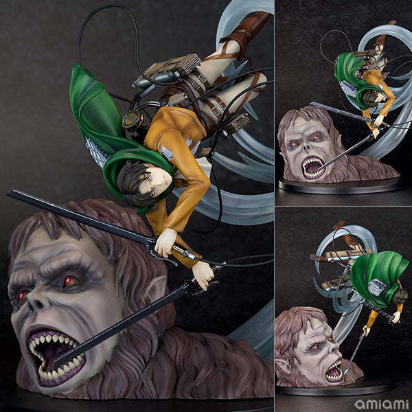 PREORDER TV Anime "Attack on Titan" "Levi vs Beast Titan ver." Complete Figure