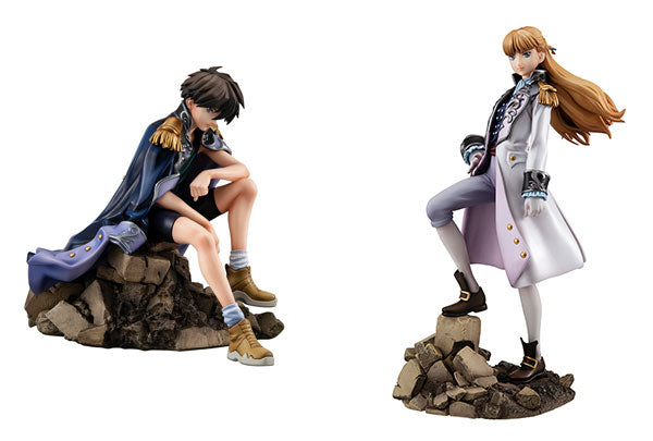 PREORDER Alpha Omega Mobile Suit Gundam Wing Heero Yuy & Relena Peacecraft Set 30th Anniversary Repaint Resale