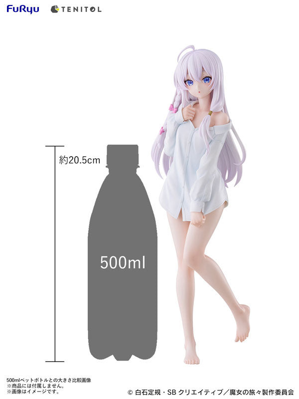 PREORDER TENITOL TALL Wandering Witch: The Journey of Elaina Elaina shirt ver. Complete Figure