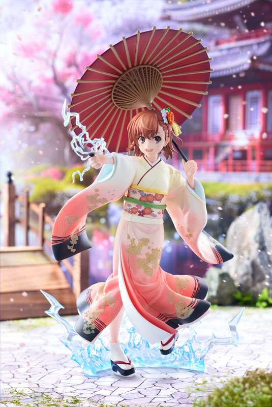 PREORDER KDcolle A Certain Scientific Railgun T Mikoto Misaka Furisode Kimono ver. 1/7 Complete Figure