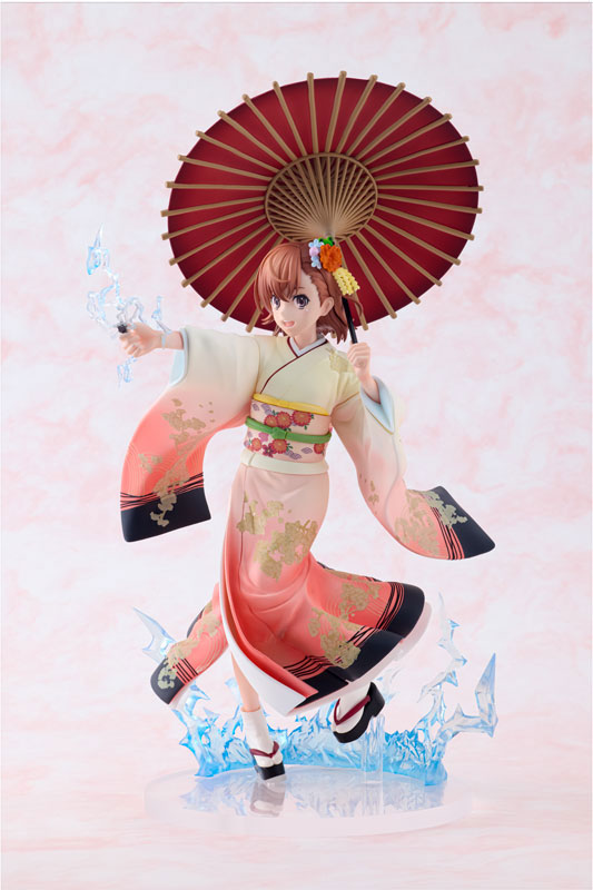 PREORDER KDcolle A Certain Scientific Railgun T Mikoto Misaka Furisode Kimono ver. 1/7 Complete Figure