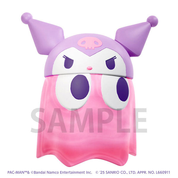 PREORDER Pac-Man x Sanrio Characters Chibi Collect Figure Vol.2 Clear Color ver. 6Pack BOX