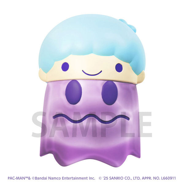 PREORDER Pac-Man x Sanrio Characters Chibi Collect Figure Vol.2 Clear Color ver. 6Pack BOX
