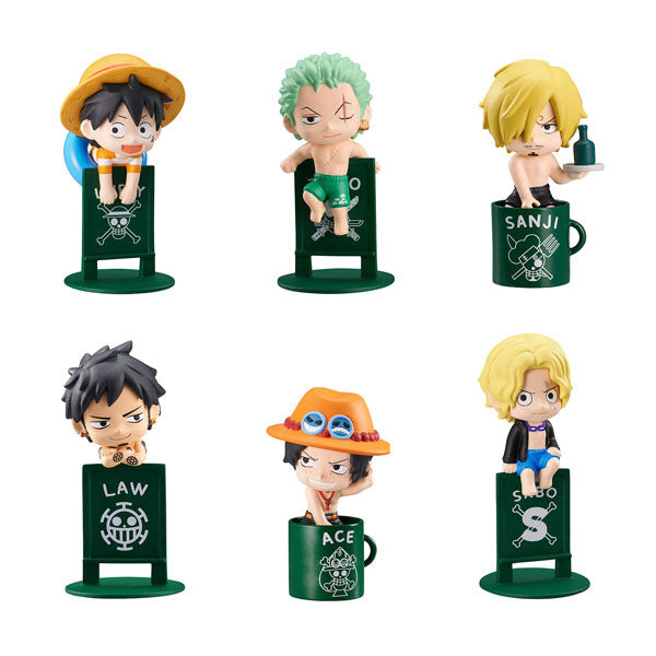 PREORDER Ochatomo Series ONE PIECE Pirates on Vacation 8Pack BOX