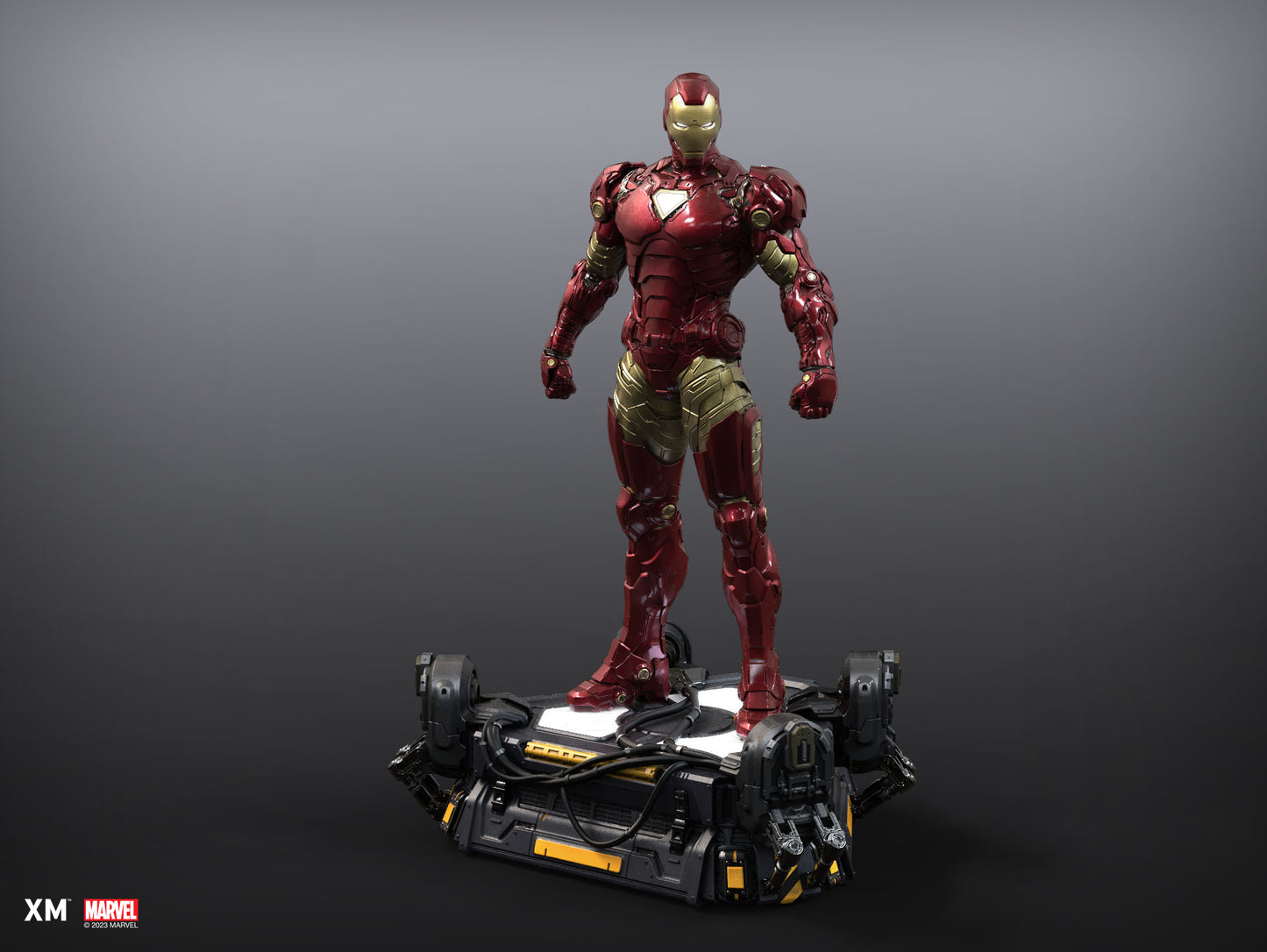 PREORDER Ironman Suit Up Ver A 1/4 Scale