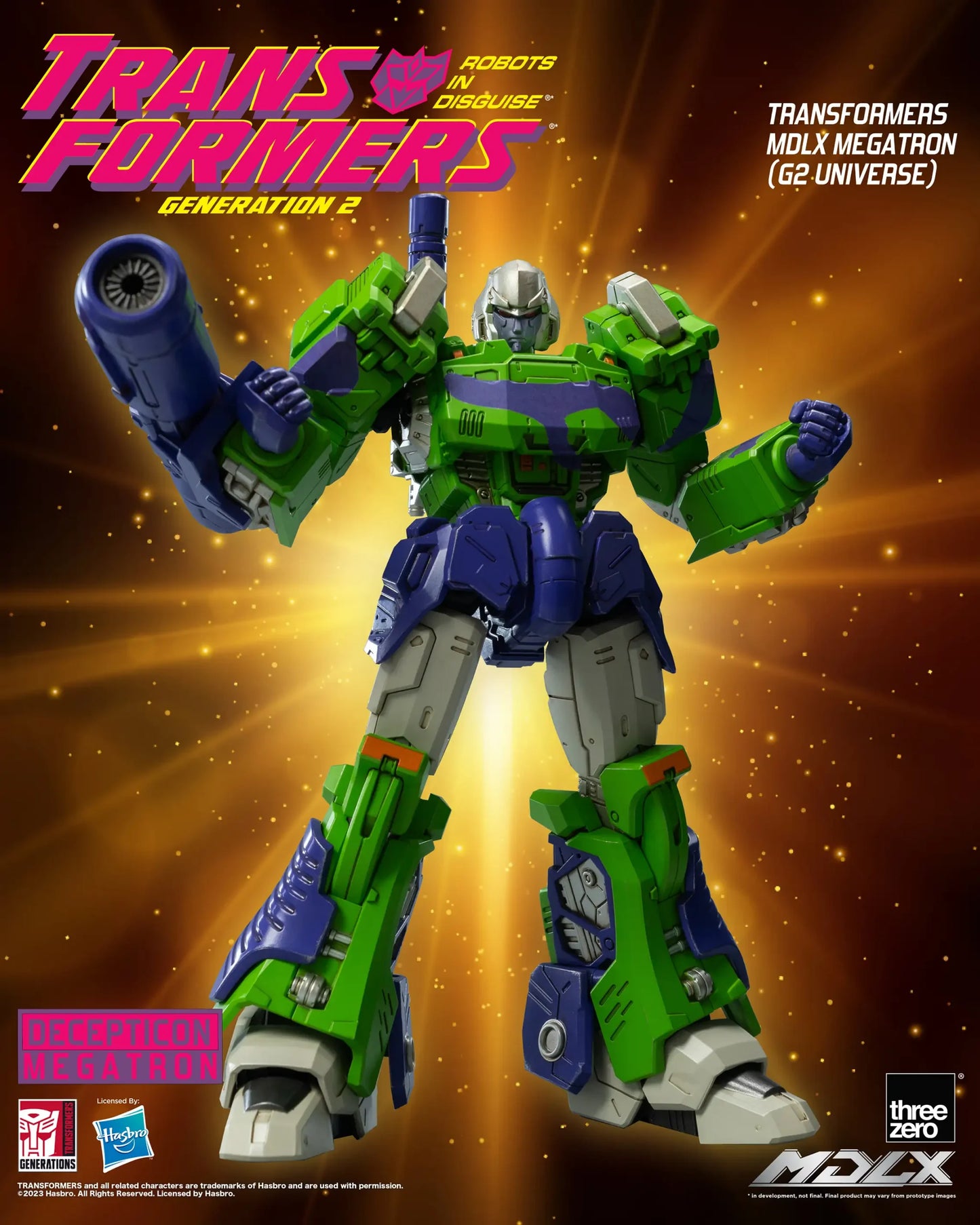 PREORDER Transformers - MDLX Megatron (G2 Universe)