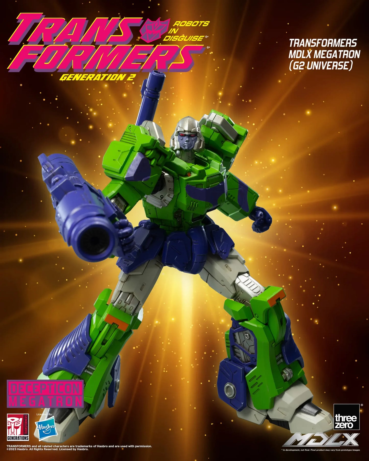 PREORDER Transformers - MDLX Megatron (G2 Universe)