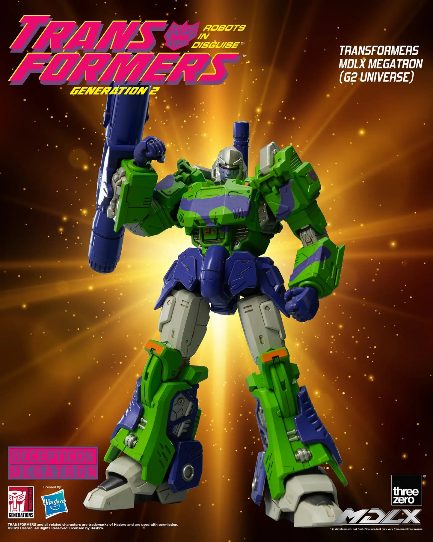 PREORDER Transformers - MDLX Megatron (G2 Universe)