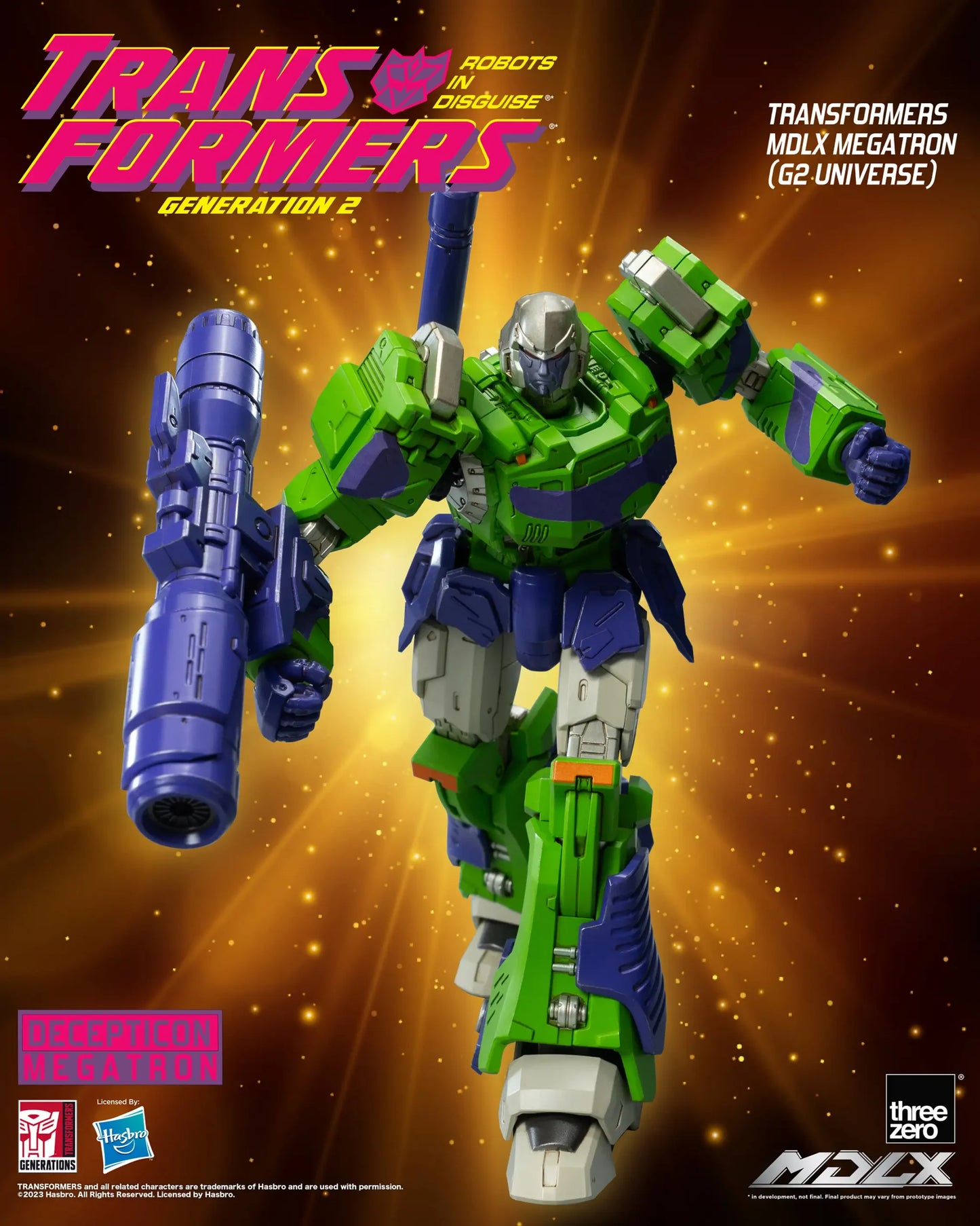 PREORDER Transformers - MDLX Megatron (G2 Universe)