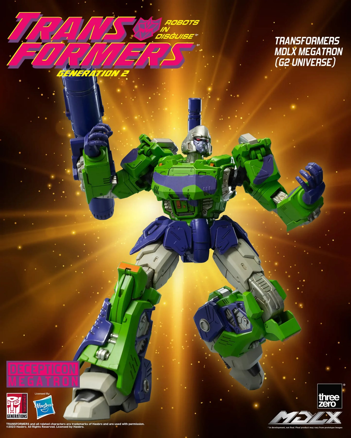 PREORDER Transformers - MDLX Megatron (G2 Universe)