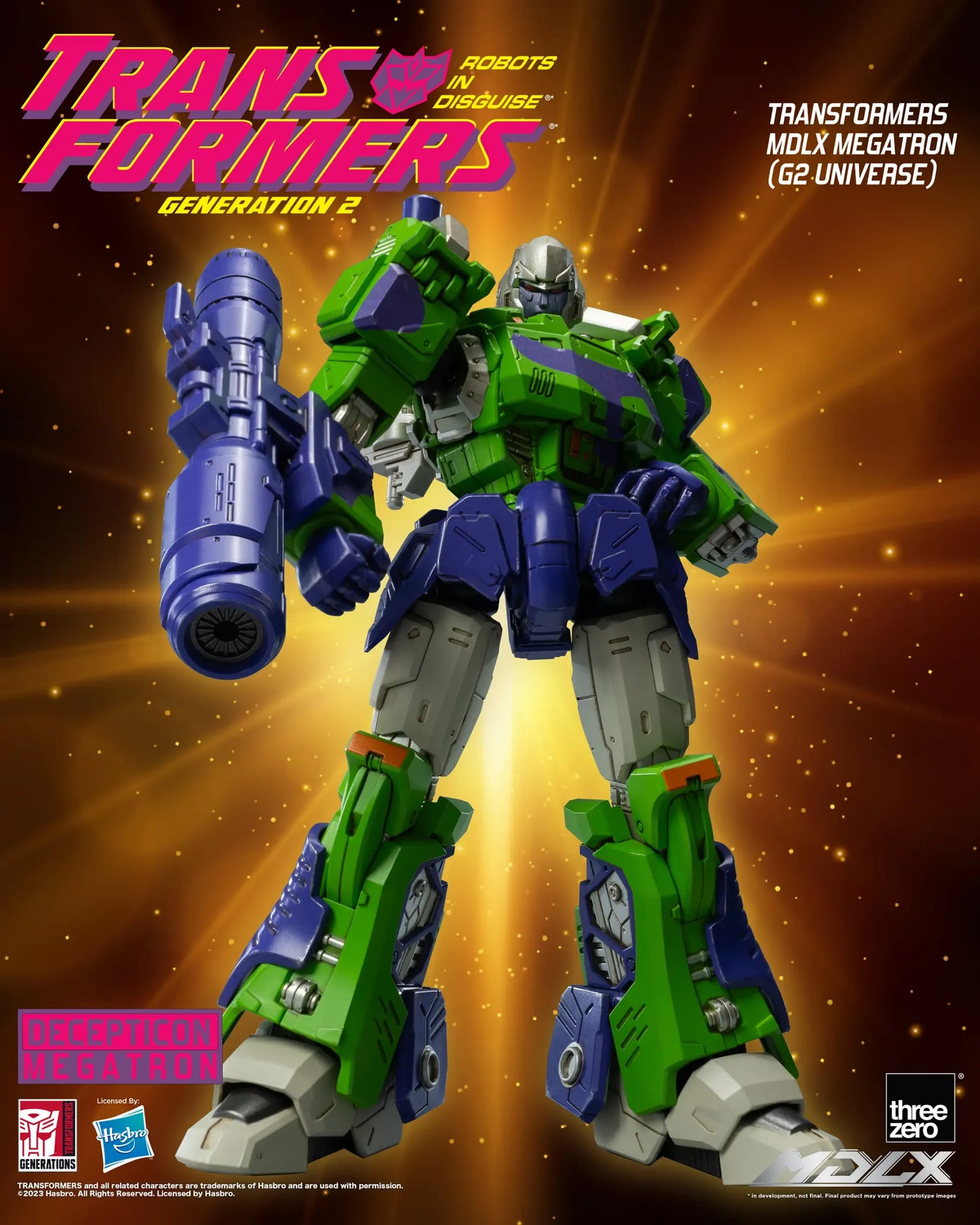 PREORDER Transformers - MDLX Megatron (G2 Universe)