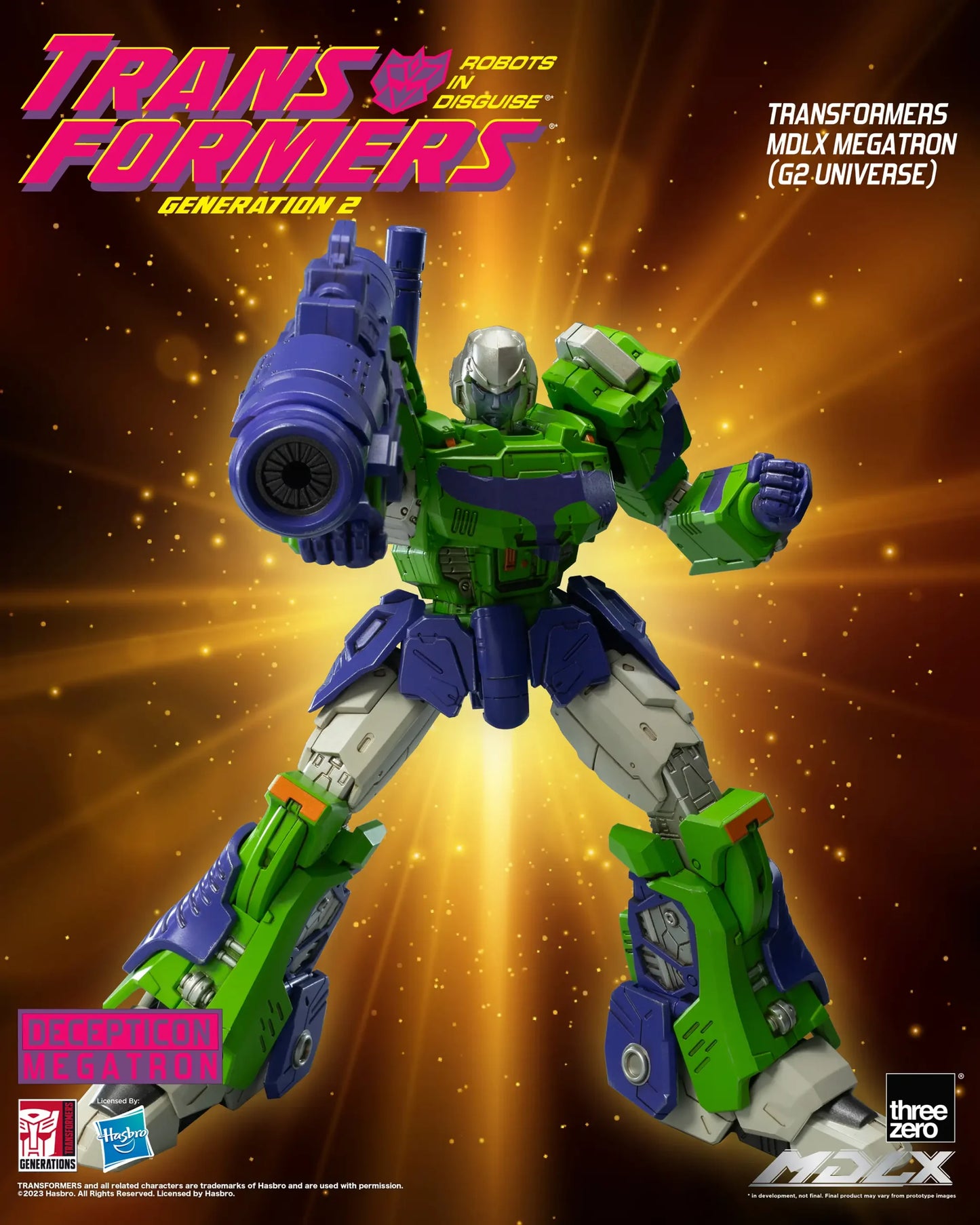PREORDER Transformers - MDLX Megatron (G2 Universe)