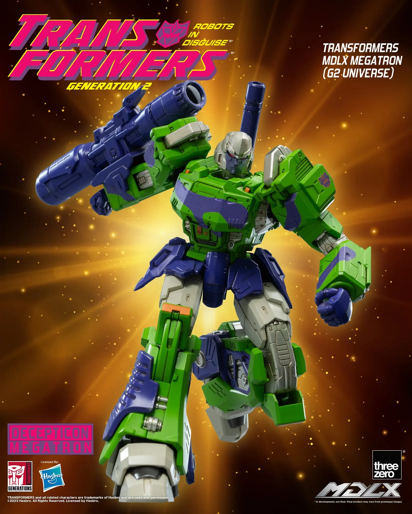 PREORDER Transformers - MDLX Megatron (G2 Universe)