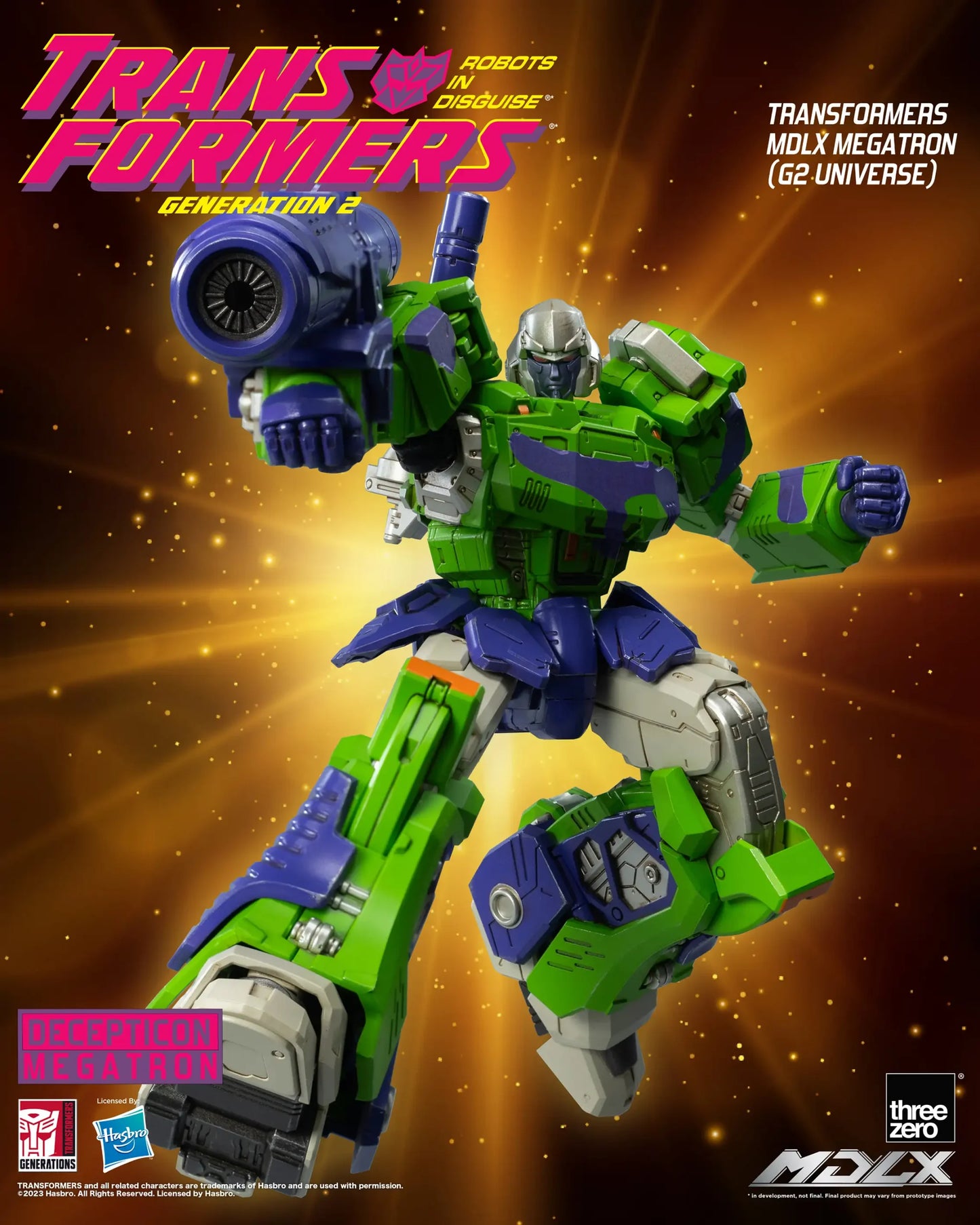 PREORDER Transformers - MDLX Megatron (G2 Universe)