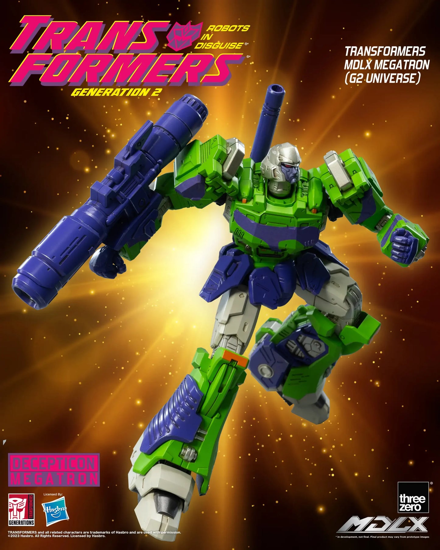 PREORDER Transformers - MDLX Megatron (G2 Universe)