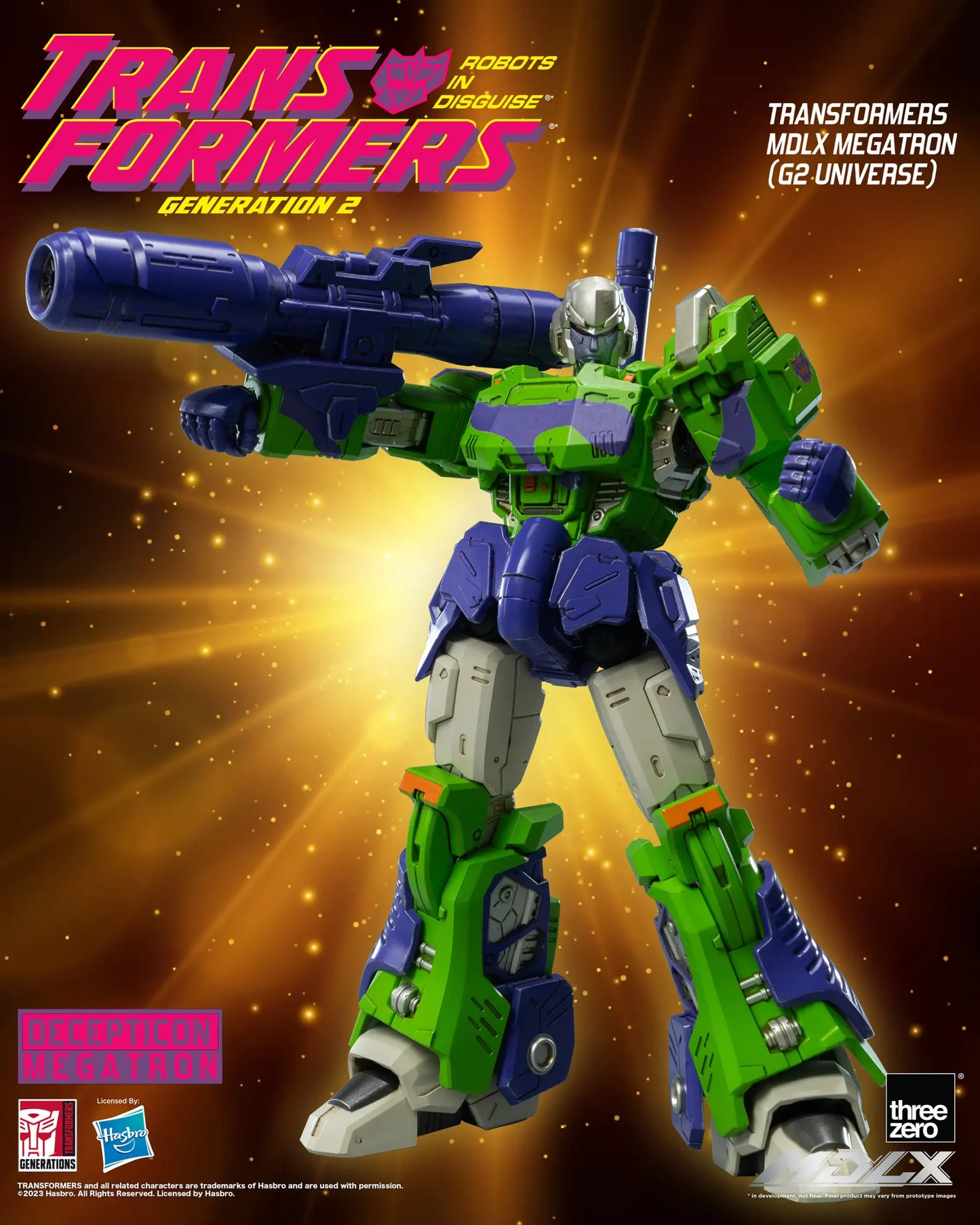 PREORDER Transformers - MDLX Megatron (G2 Universe)