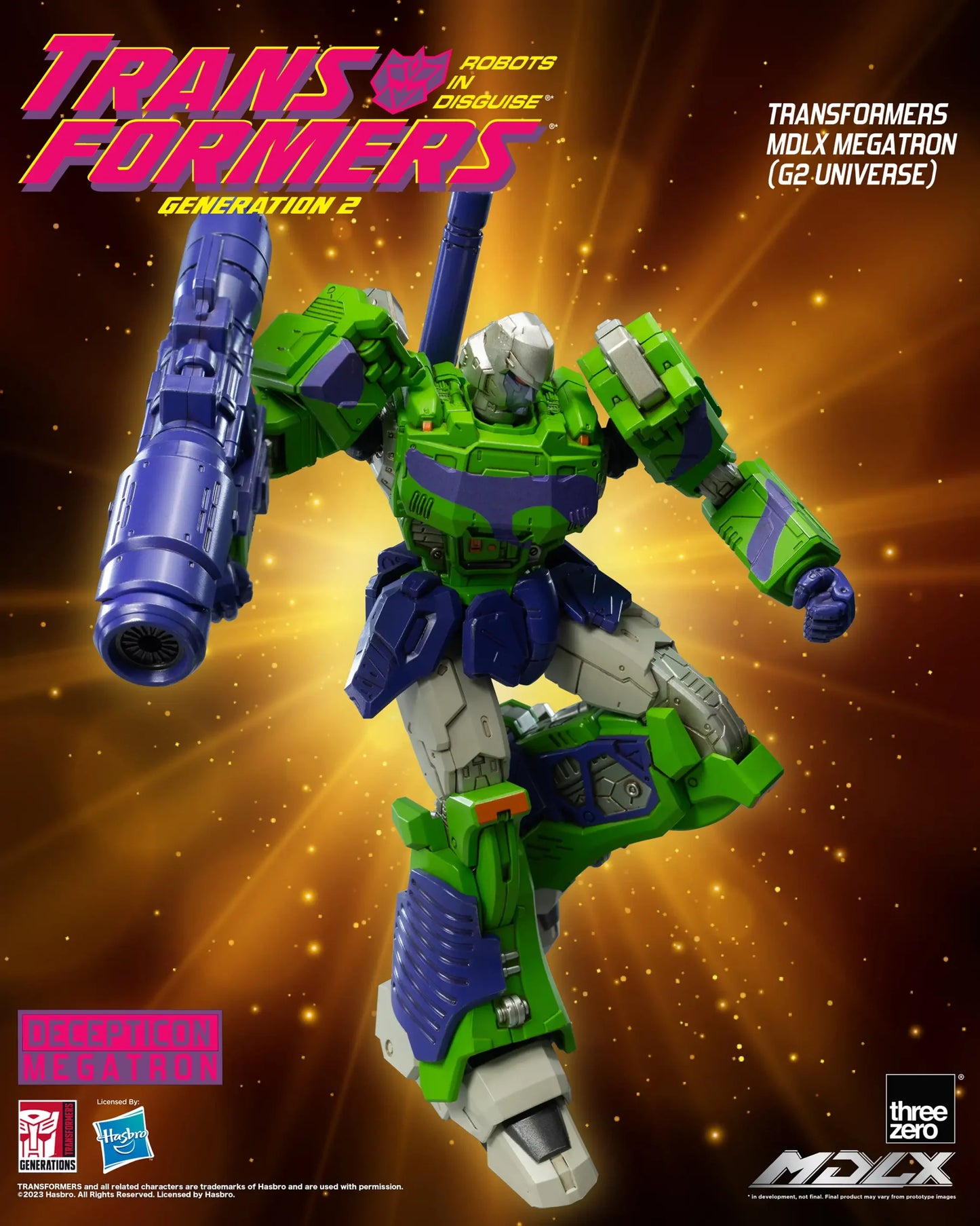 PREORDER Transformers - MDLX Megatron (G2 Universe)
