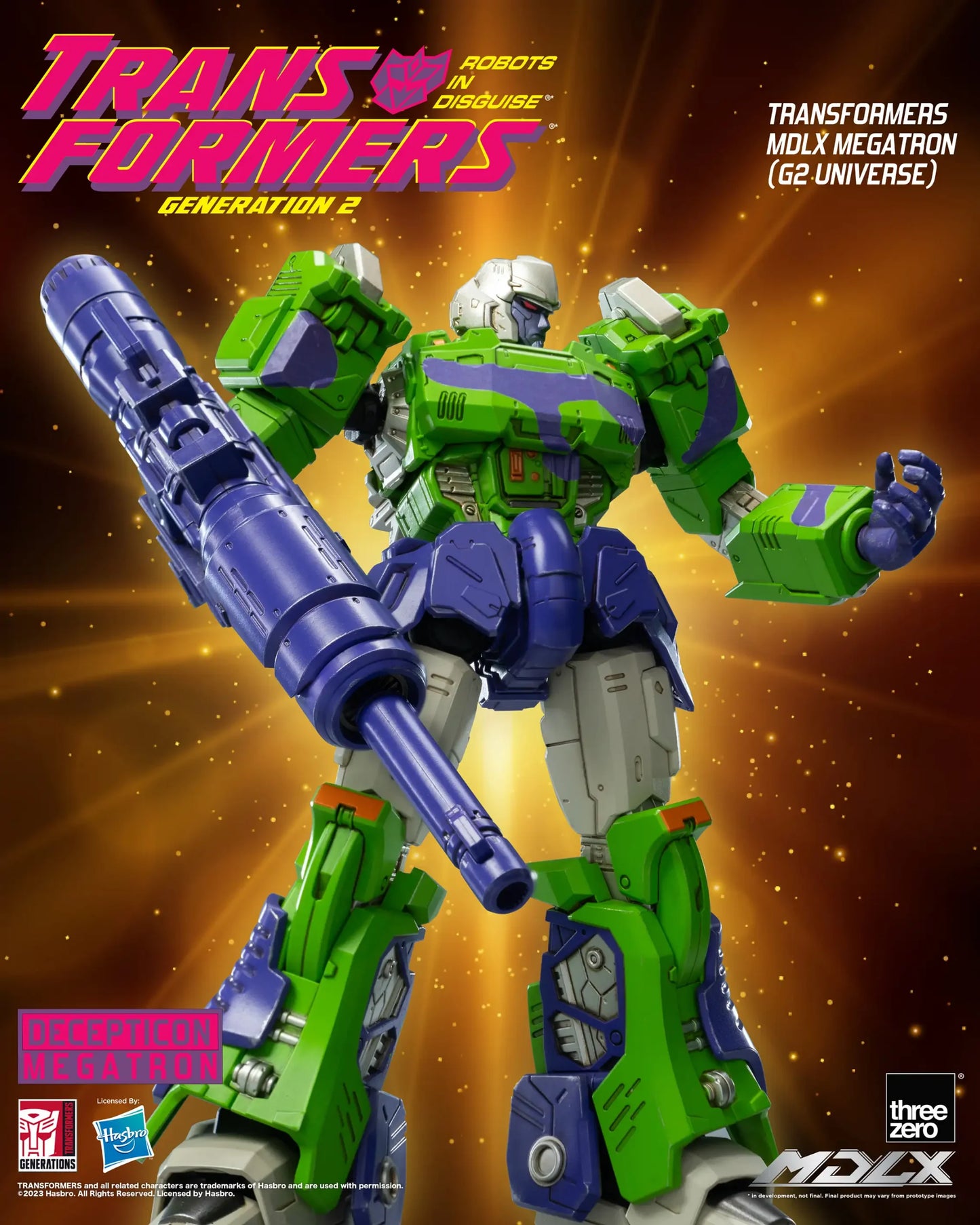 PREORDER Transformers - MDLX Megatron (G2 Universe)