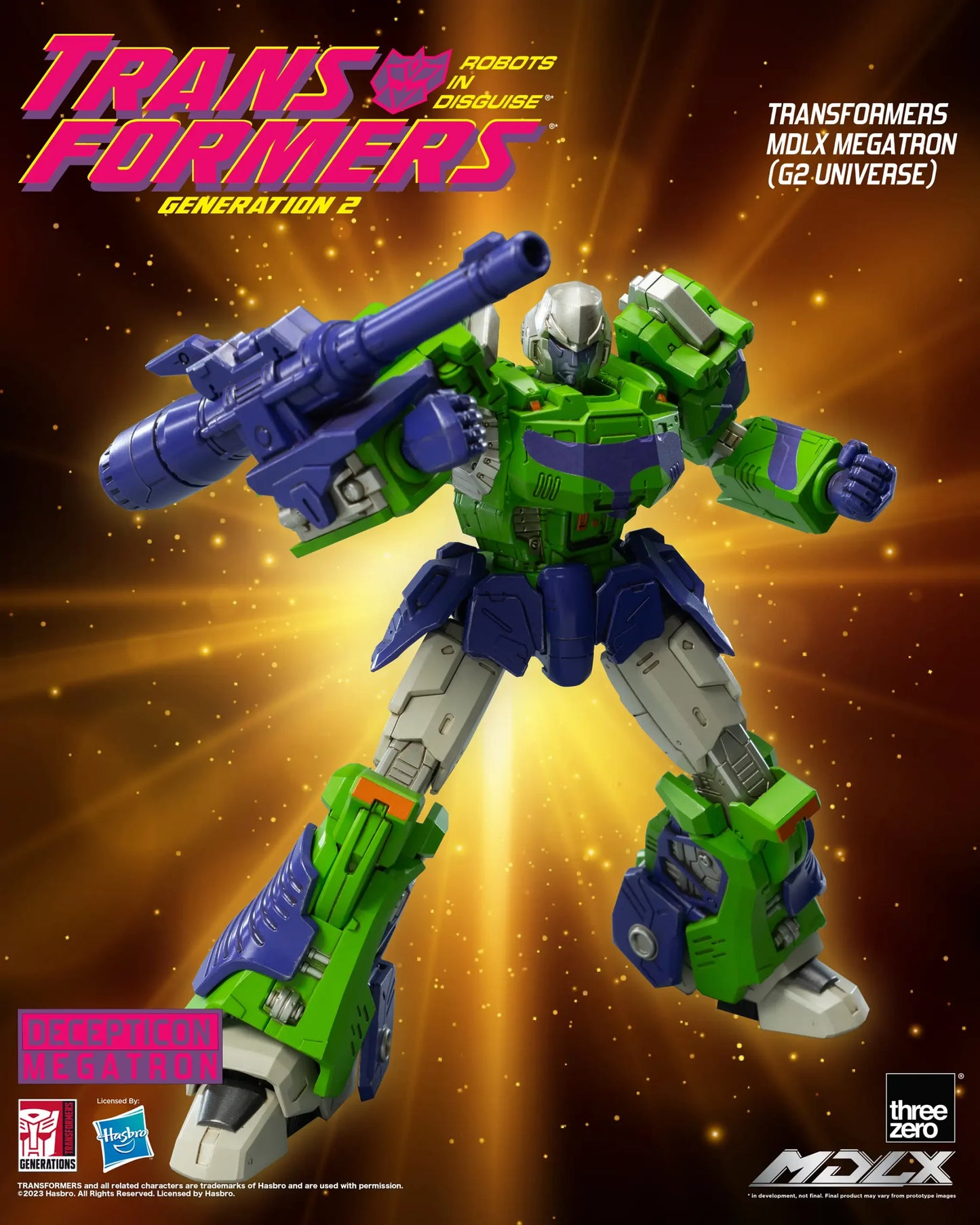 PREORDER Transformers - MDLX Megatron (G2 Universe)