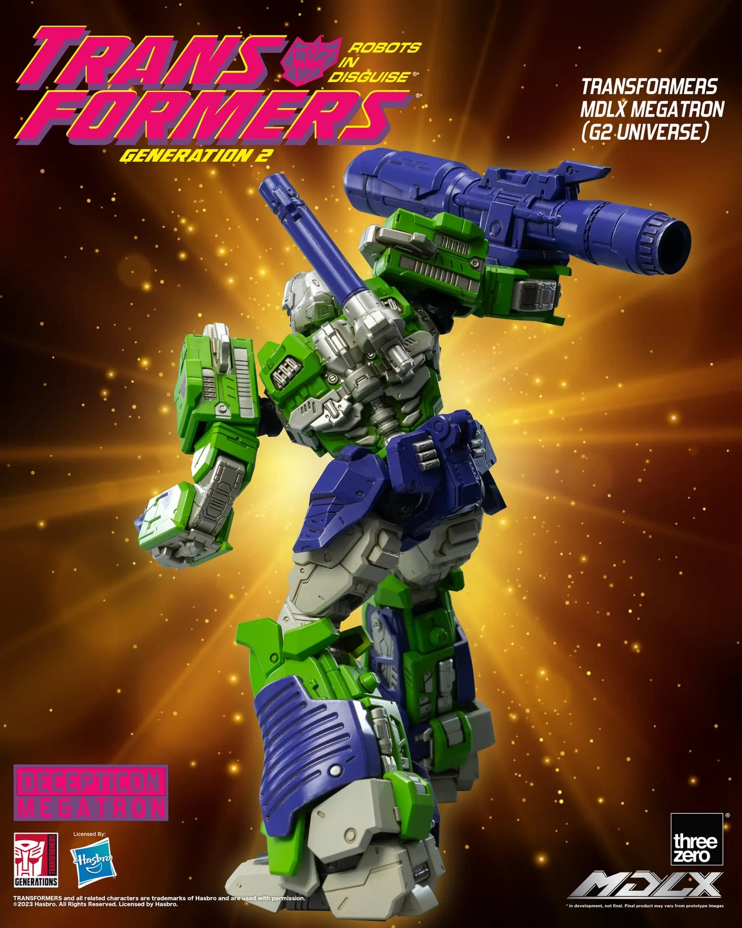 PREORDER Transformers - MDLX Megatron (G2 Universe)