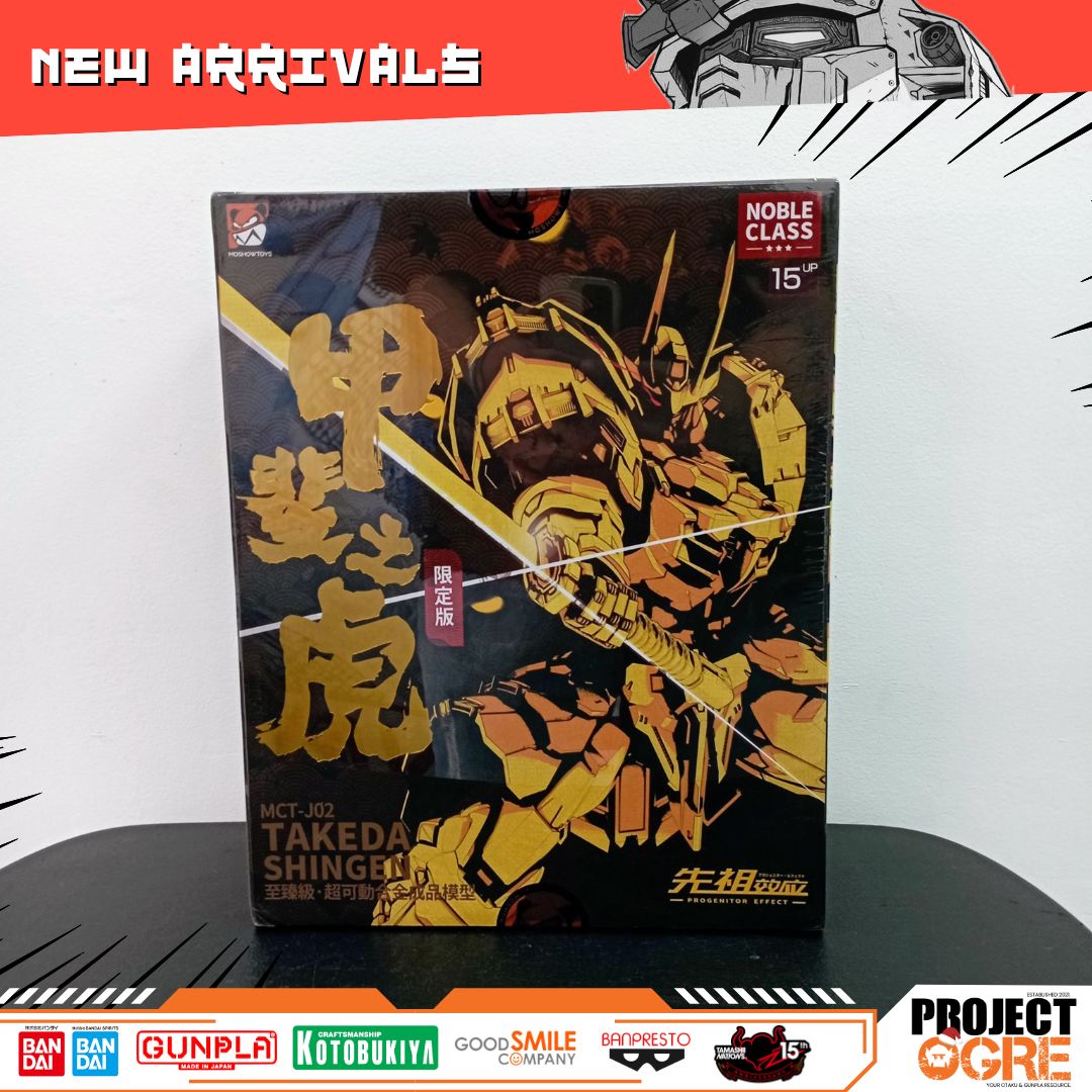 IN STOCK Moshow 1/72 MCT-J02 BLACK Takeda Shingen Limited Version