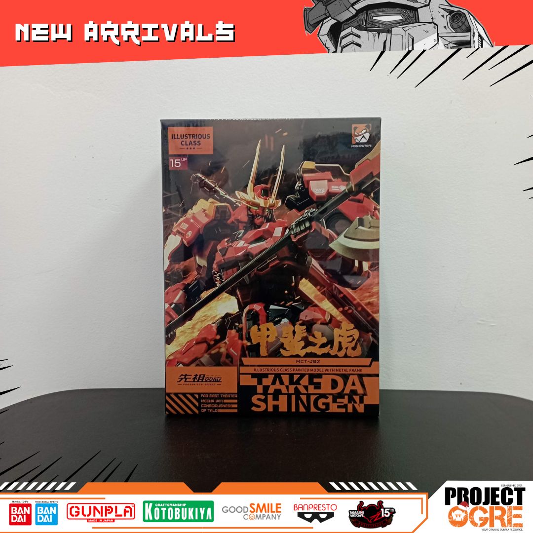 IN STOCK Moshow Excellent Level Takeda Shingen 20cm Action Figure ZY0001