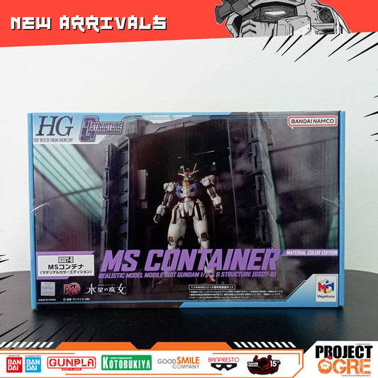 IN STOCK 1/144 Realistic Model Series Mobile Suit Gundam The Witch From Mercury G Structure [GS07-B] MS Container (Material Color Edition)