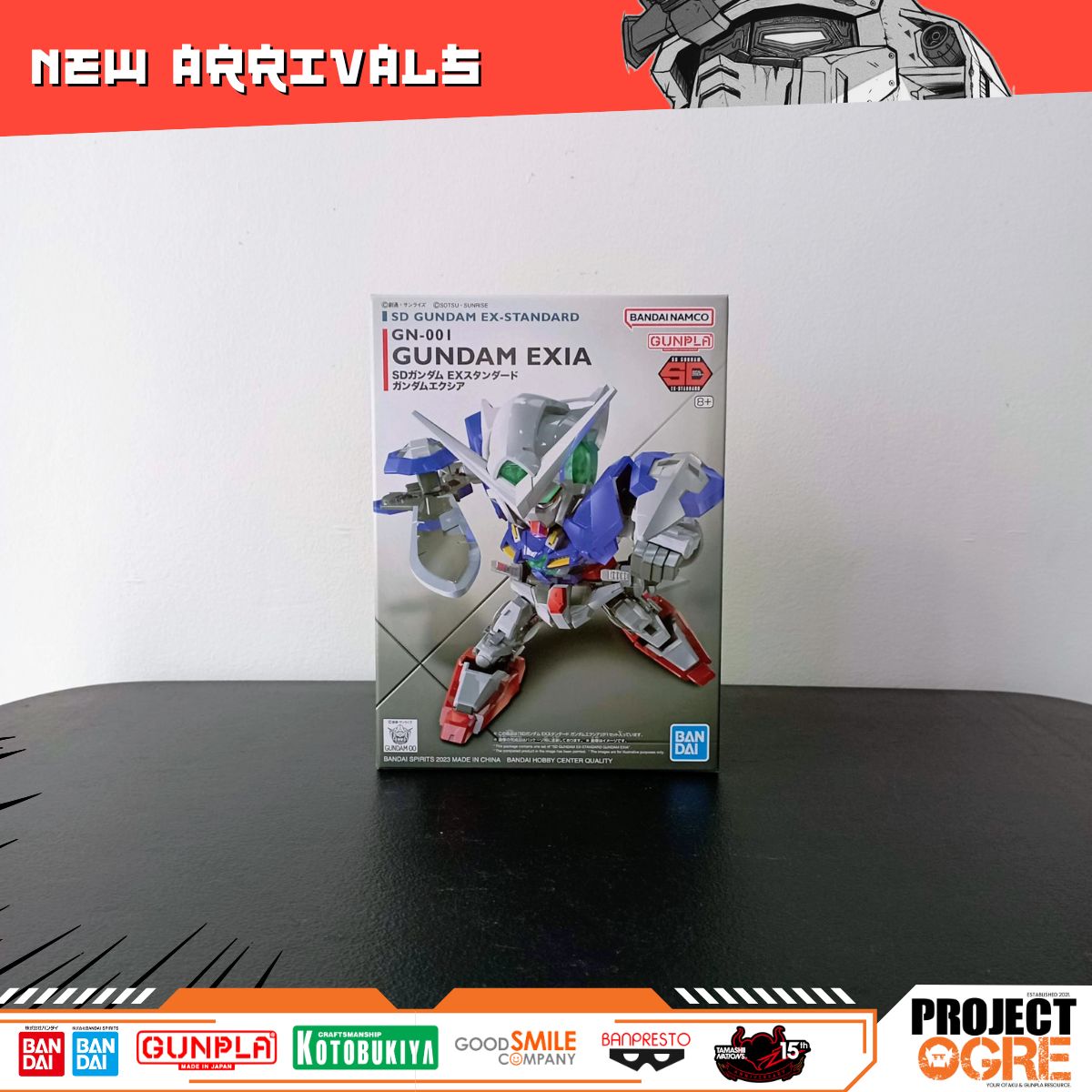 IN STOCK SD EX-Standard 003 Gundam Exia