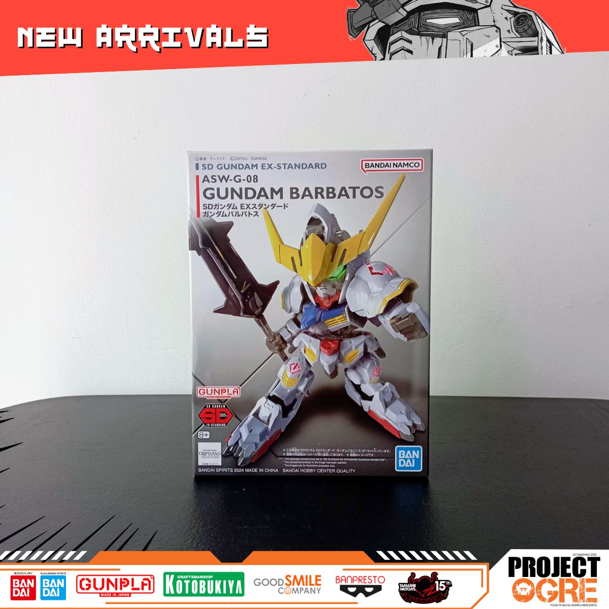 IN STOCK SD EX-Standard 010 Gundam Barbatos