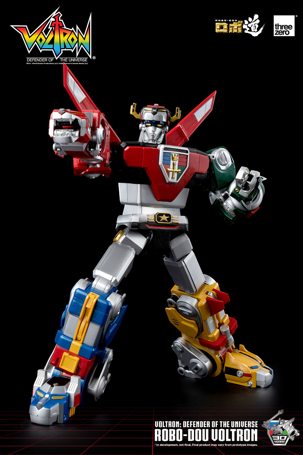 PREORDER Voltron: Defender of the Universe ROBO-DOU Voltron (Retro Toy Edition)
