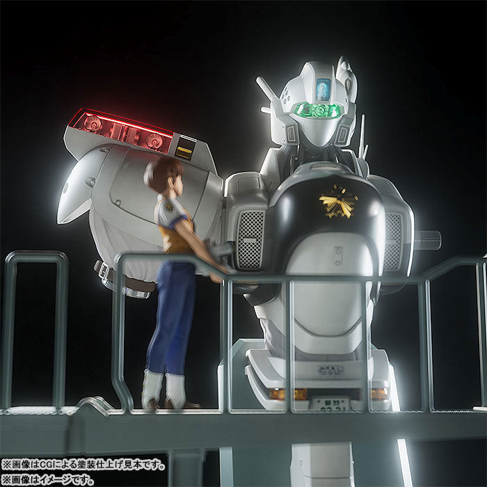PREORDER PLAMAX MF-75 minimum factory Fighter Nose Collection Patlabor Noa Izumi with Alphonse 1/20