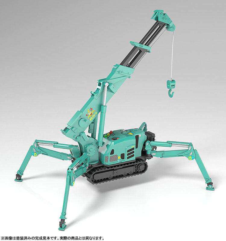 PREORDER MODEROID MAEDA SEISAKUSHO Spider Crane (Green) Plastic Model
