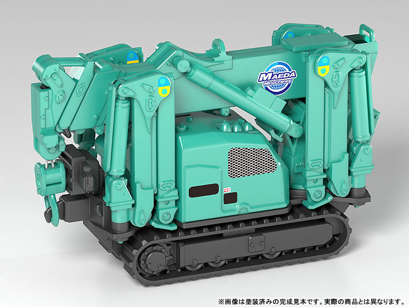 PREORDER MODEROID MAEDA SEISAKUSHO Spider Crane (Green) Plastic Model