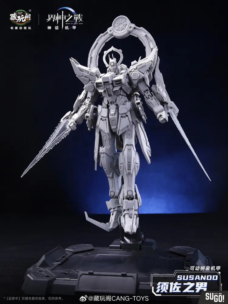 PREORDER Cang Toys GMS-008 War of The God Susanoo Shizuka Minamoto Deluxe Ver. 1/100 Model Kit