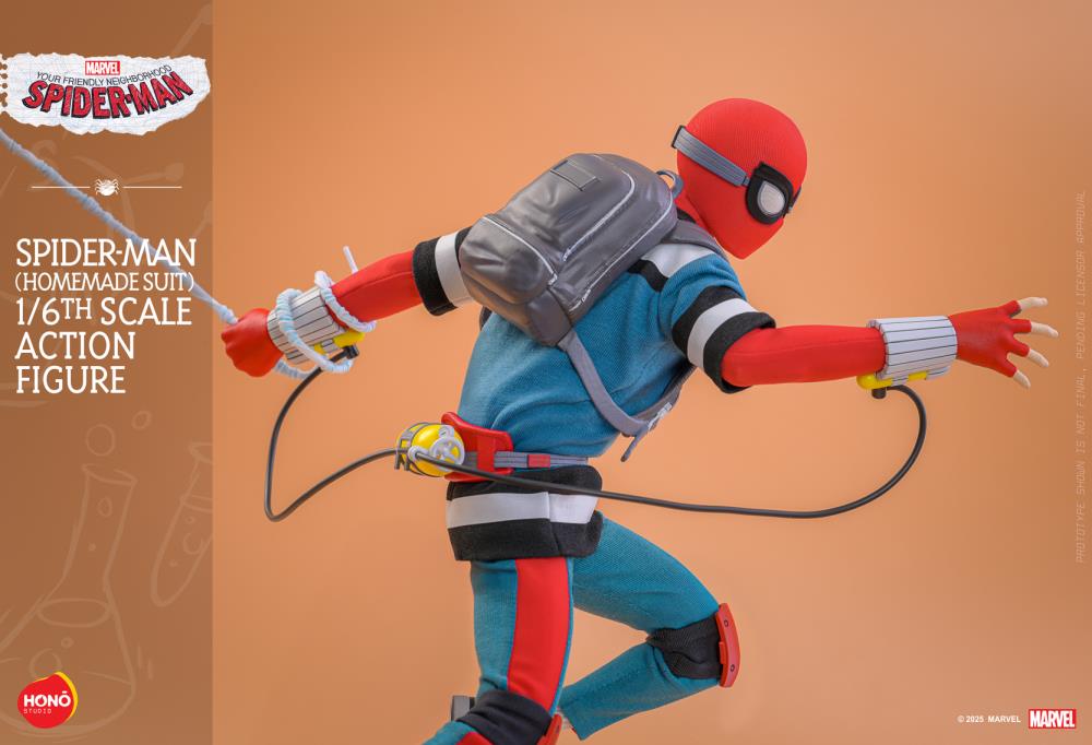 PREORDER Your Friendly Neighborhood Spider-Man HS07 Spider-Man (Homemade Suit) 1/6th Scale Collectible Figure
